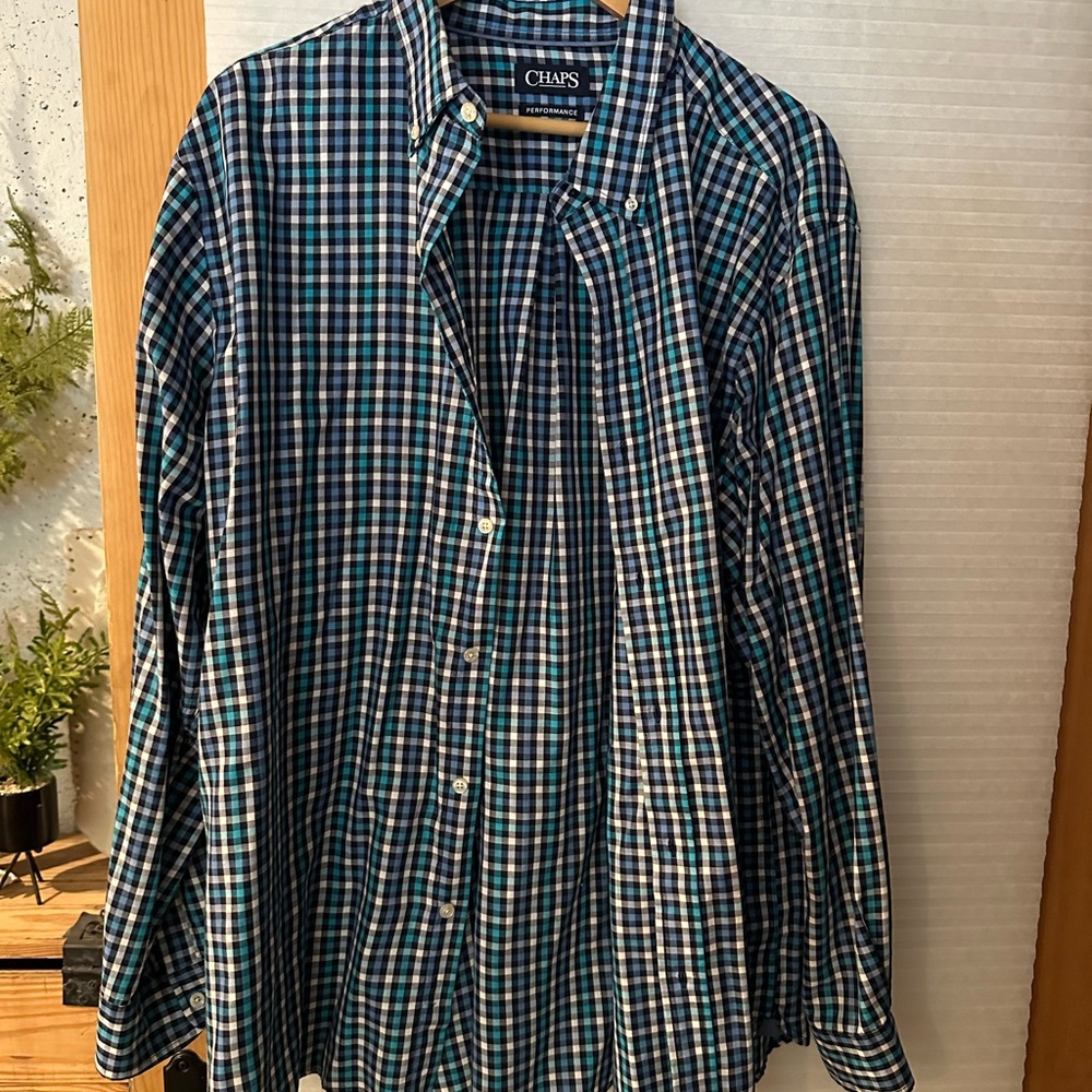 Chaps Men's Multicolor Checkered Shirt